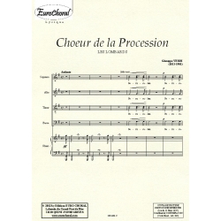 CHOEUR DE LA PROCESSION (Les Lombards) (Conducteur)