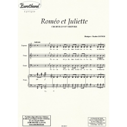 ROMEO ET JULIETTE - Choeur d\'ouverture (Conducteur)
