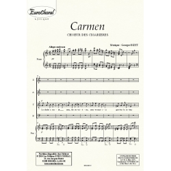 CHOEUR DES CIGARIERES (Carmen) (Conducteur)