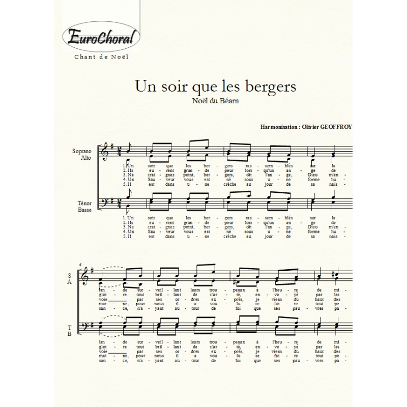 Un soir que les bergers