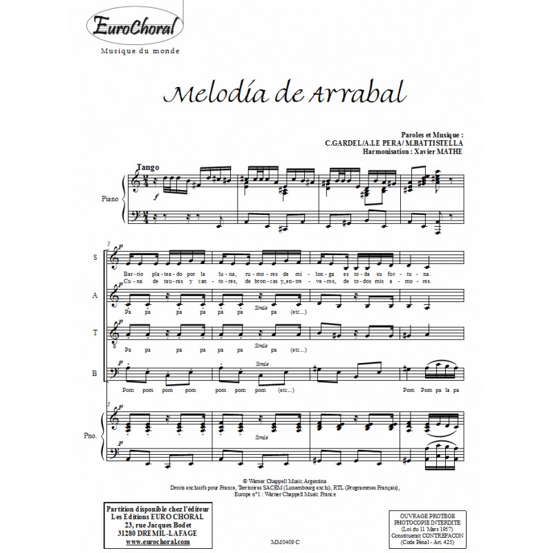 Melodia de Arrabal