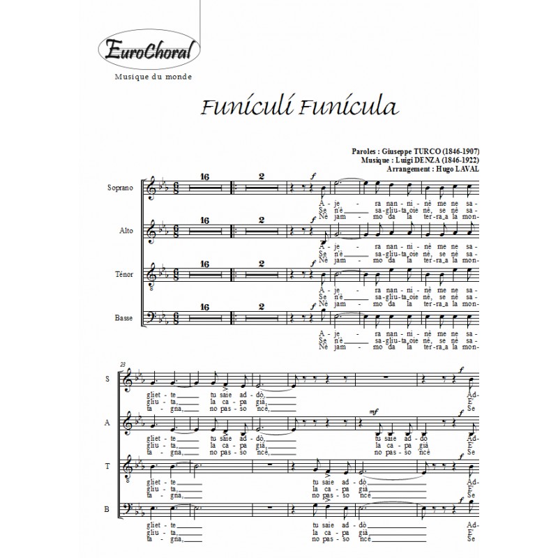 Funiculi Funicula (choeur)