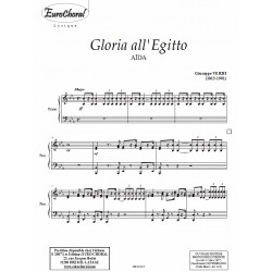 GLORIA ALL EGITTO (extrait de Aïda) (Conducteur)