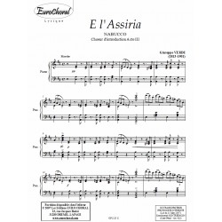 E L'ASSIRIA (extrait de NABUCCO) (Conducteur)