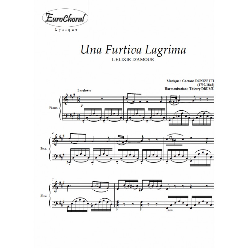 FURTIVA LAGRIMA (UNA)