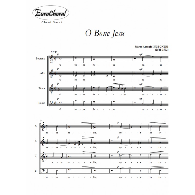 O BONE JESU (Ingegnieri)