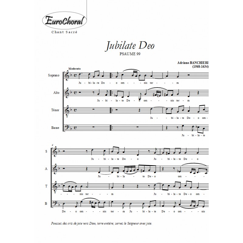 JUBILATE DEO