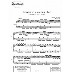 GLORIA (extrait du Gloria RV 589) (Conducteur)