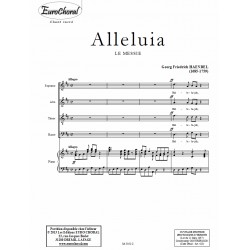 ALLELUIA (Le Messie) (Conducteur)