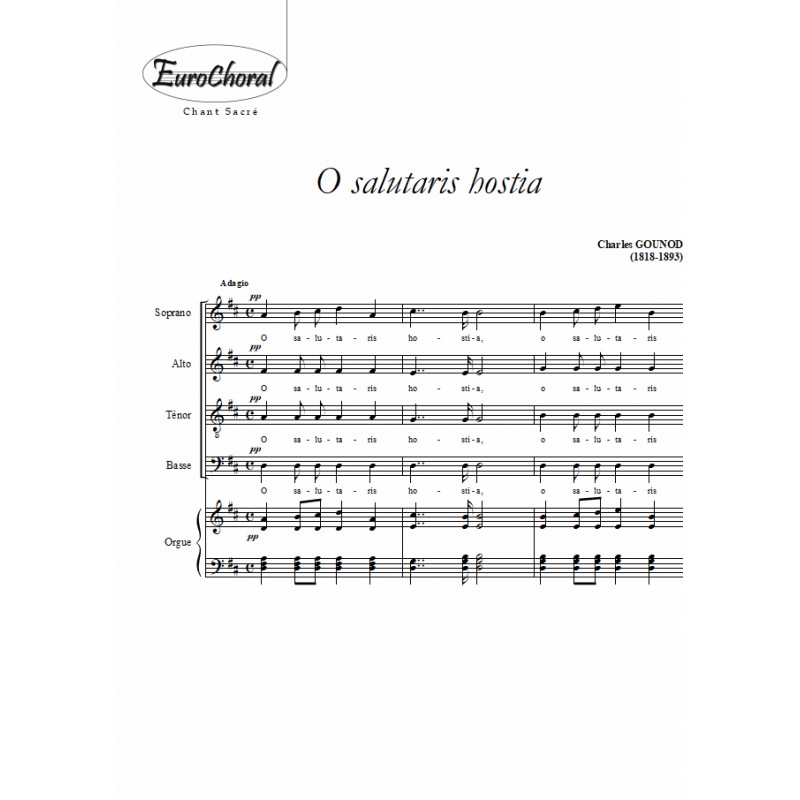 O SALUTARIS HOSTIA (Gounod)
