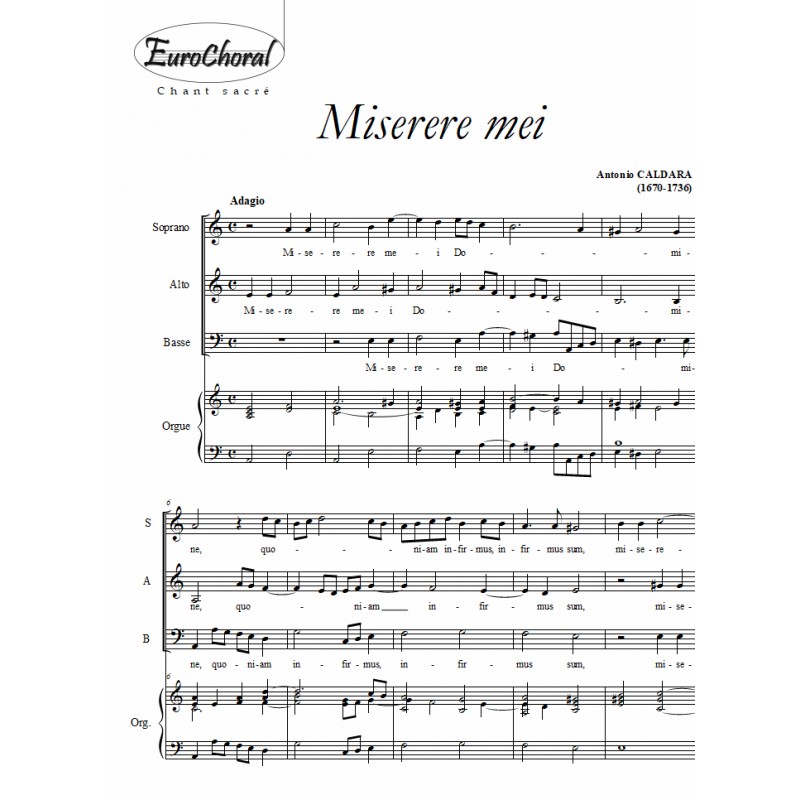 MISERERE MEI (A.Caldara)