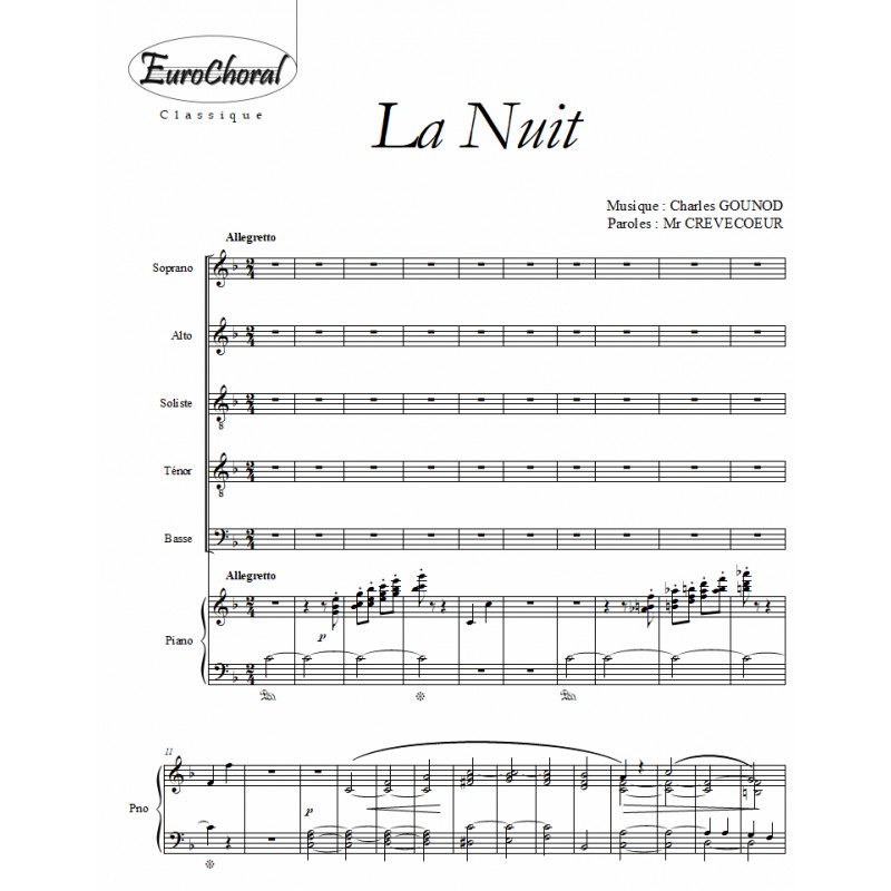 LA NUIT (Ch.Gounod)