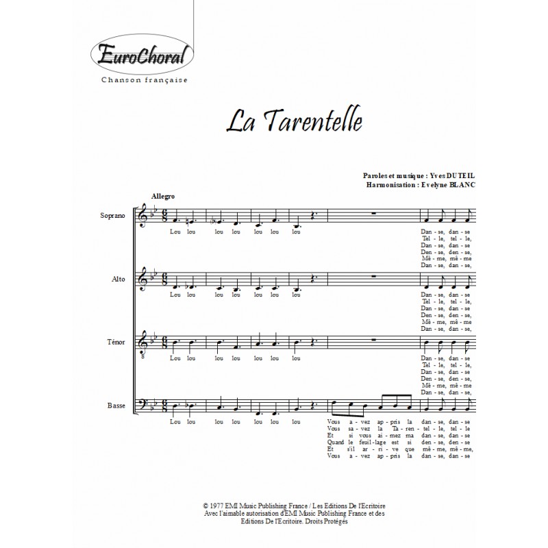 TARENTELLE (LA)
