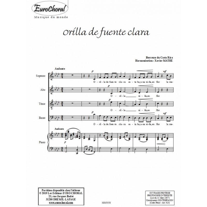 ORILLA DE FUENTE CLARA (Costa Rica)
