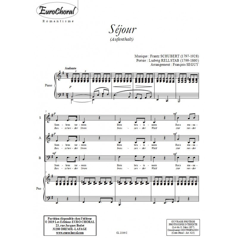 SEJOUR (Aufenthalt)