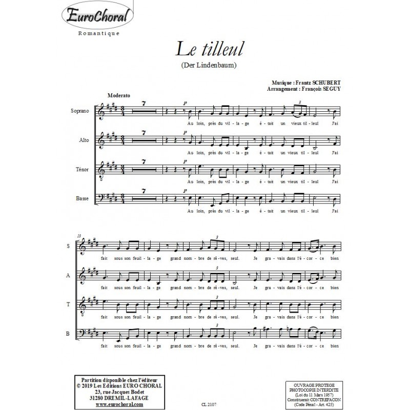 LE TILLEUL (Choeur)