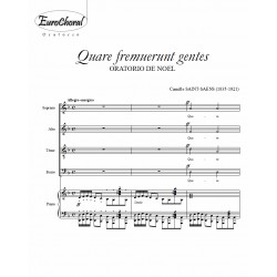 QUARE FREMUERUNT GENTES (St-Saëns)