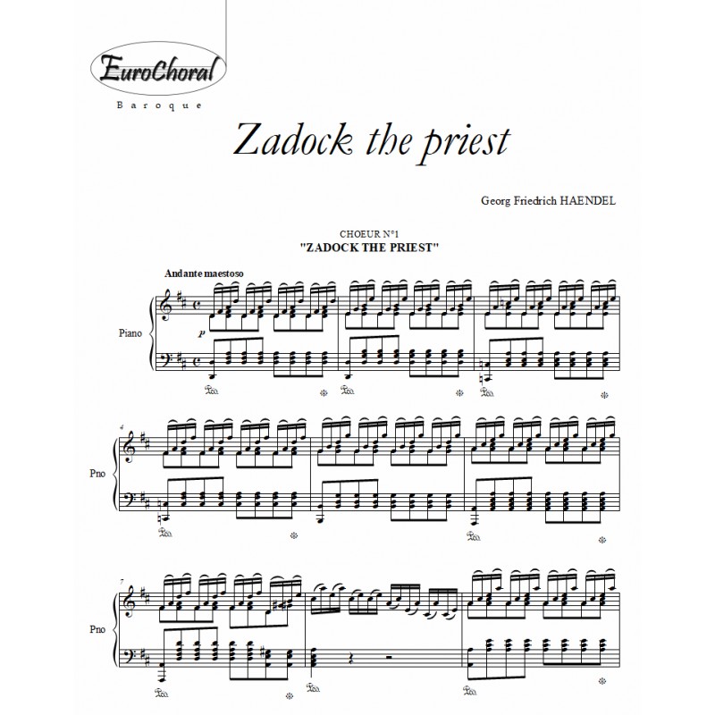 ZADOCK THE PRIEST (Haëndel)
