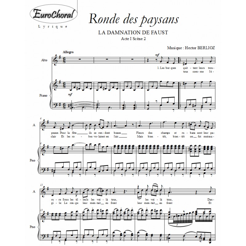 RONDE DES PAYSANS (Berlioz)