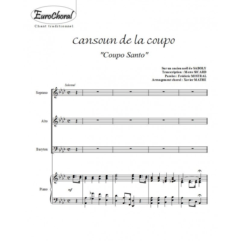 CANSOUN DE LA COUPO
