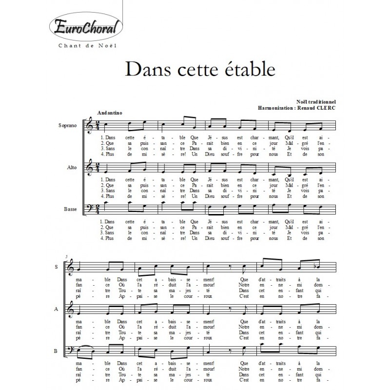 DANS CETTE ETABLE