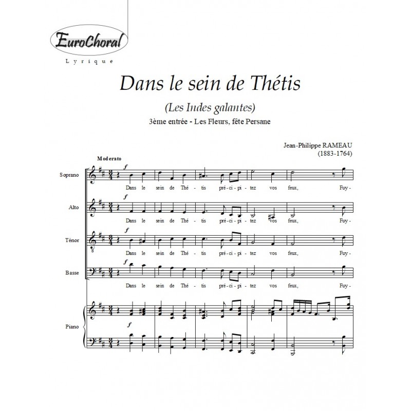 DANS LE SEIN DE THETIS (Conducteur)