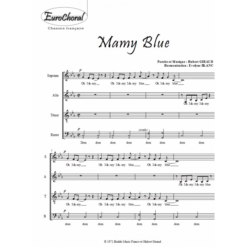 MAMY BLUE