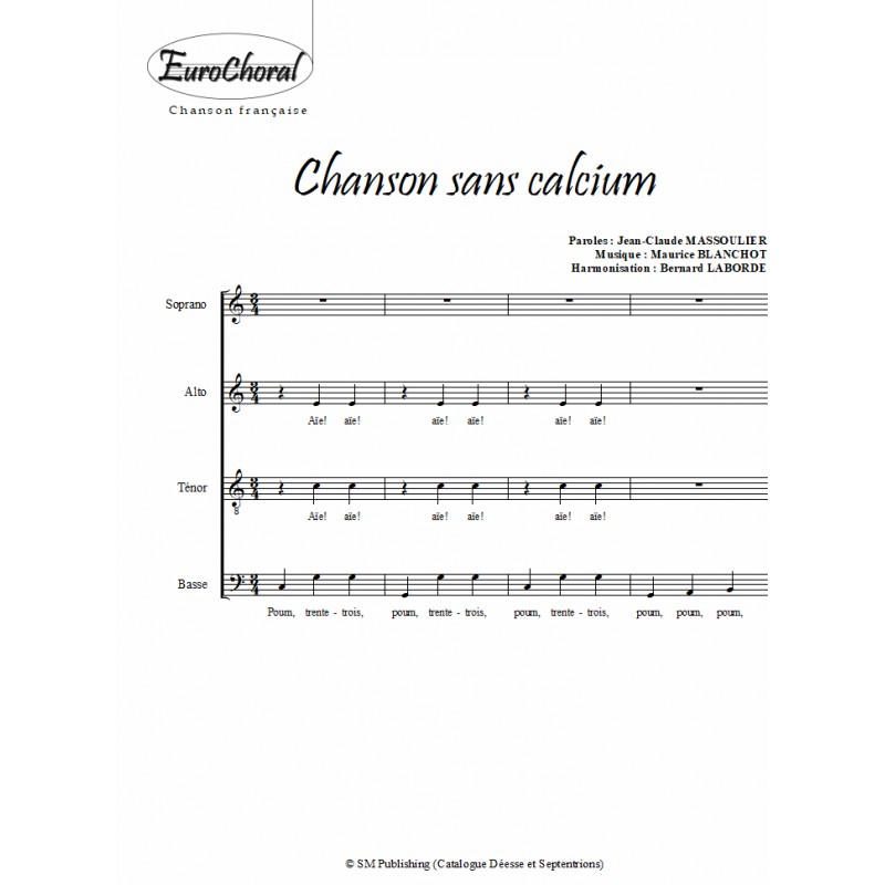 Chanson sans calcium