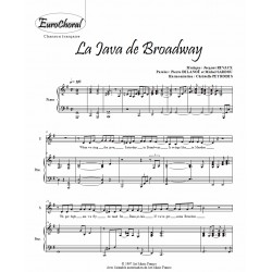LA JAVA DE BROADWAY  (Conducteur)