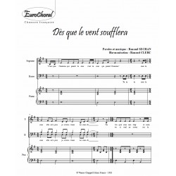 DES QUE LE VENT SOUFFLERA (Conducteur)