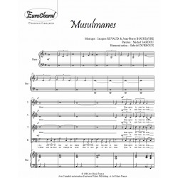 MUSULMANES (Conducteur)