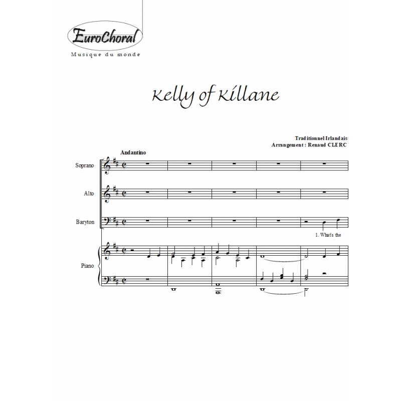 Kelly of Killane (Traditionnel Irlandais)
