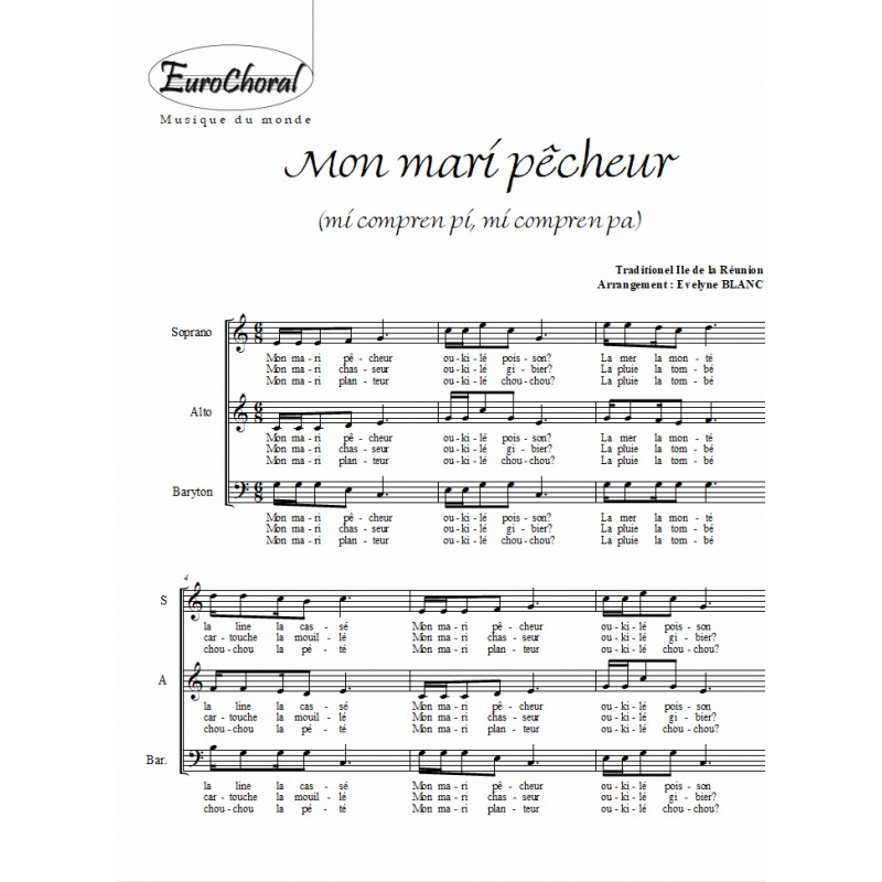 MON MARI PECHEUR (mi compren pi, mi compren pa)
