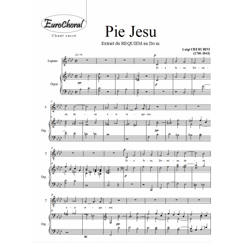 PIE JESU (Requiem en Do m)