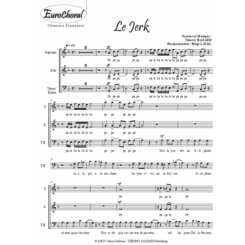 LE JERK (Choeur)