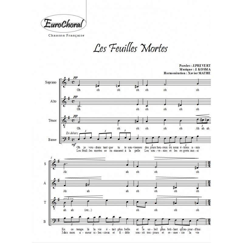 Les feuilles mortes