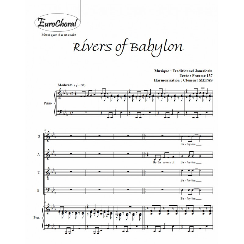 RIVERS OF BABYLON (Conducteur)