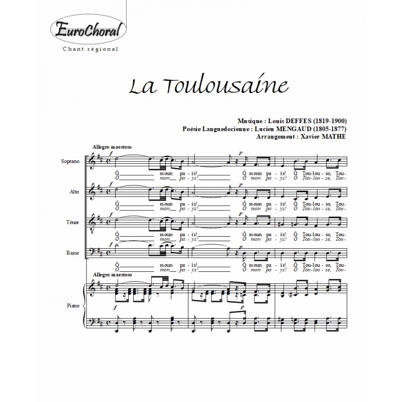TOULOUSAINE (LA) (Conducteur)