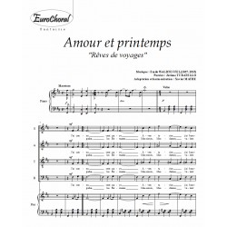 AMOUR ET PRINTEMPS (Rêves de Voyages) (Conducteur)