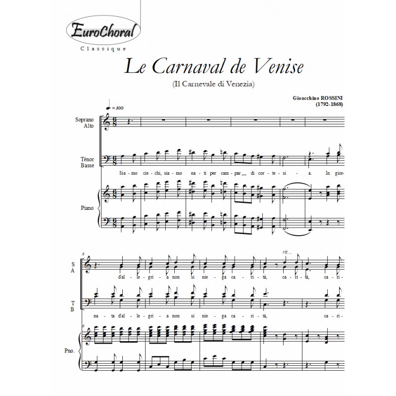 CARNAVAL DE VENISE (LE)