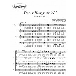 DANSE HONGROISE N°5 ("Bolide et tacot") (Chœur)