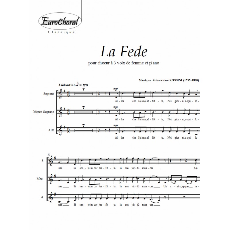 FEDE (LA) (Choeur)