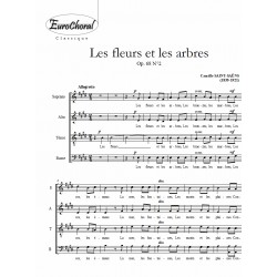 FLEURS ET LES ARBRES (LES) Op. 68 N°2
