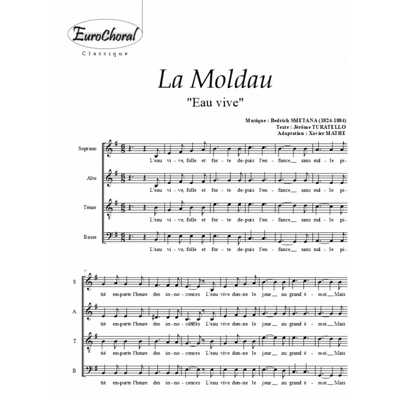 LA MOLDAU (EAU VIVE)