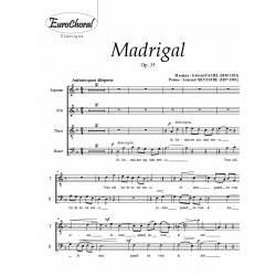 MADRIGAL Op.35 (Choeur)