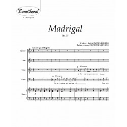 MADRIGAL Op.35 (Conducteur)