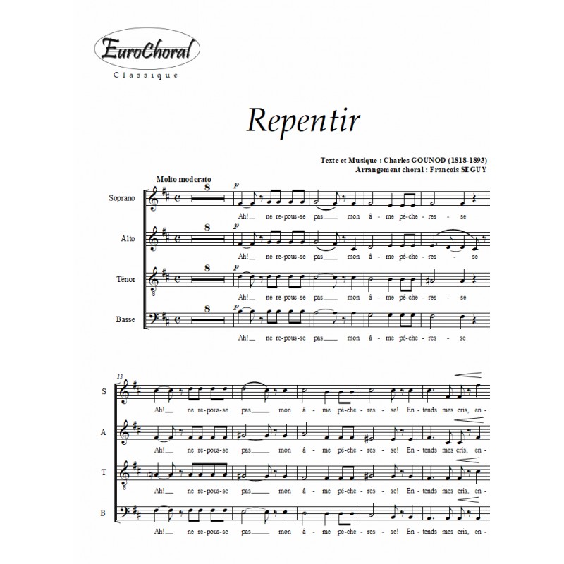 REPENTIR (Choeur)