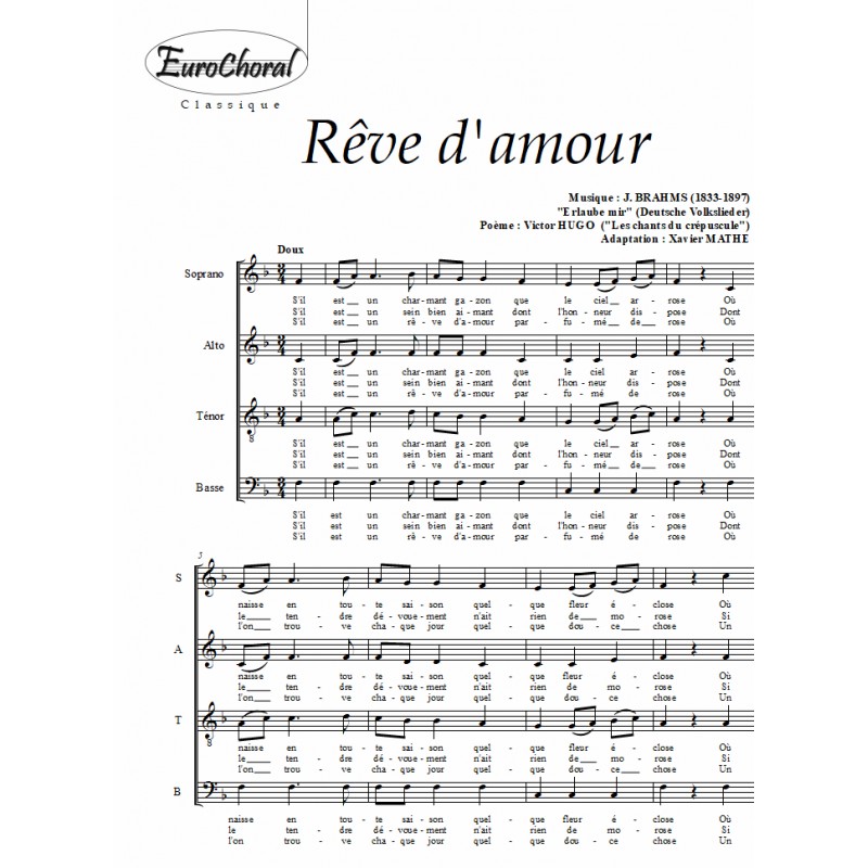 RÊVE D'AMOUR (Erlaube mir)