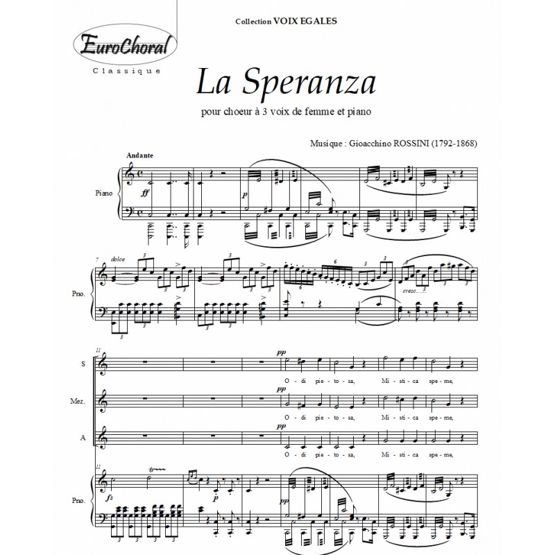 SPERANZA (LA) (Conducteur)