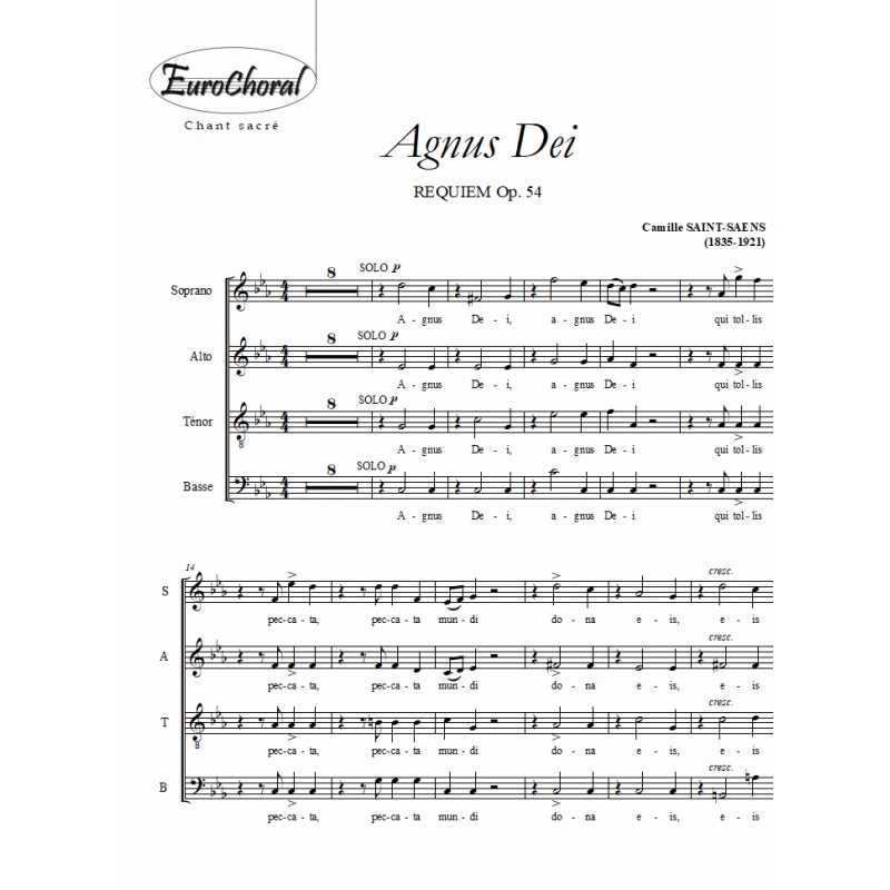 AGNUS DEI (Requiem Op.54)